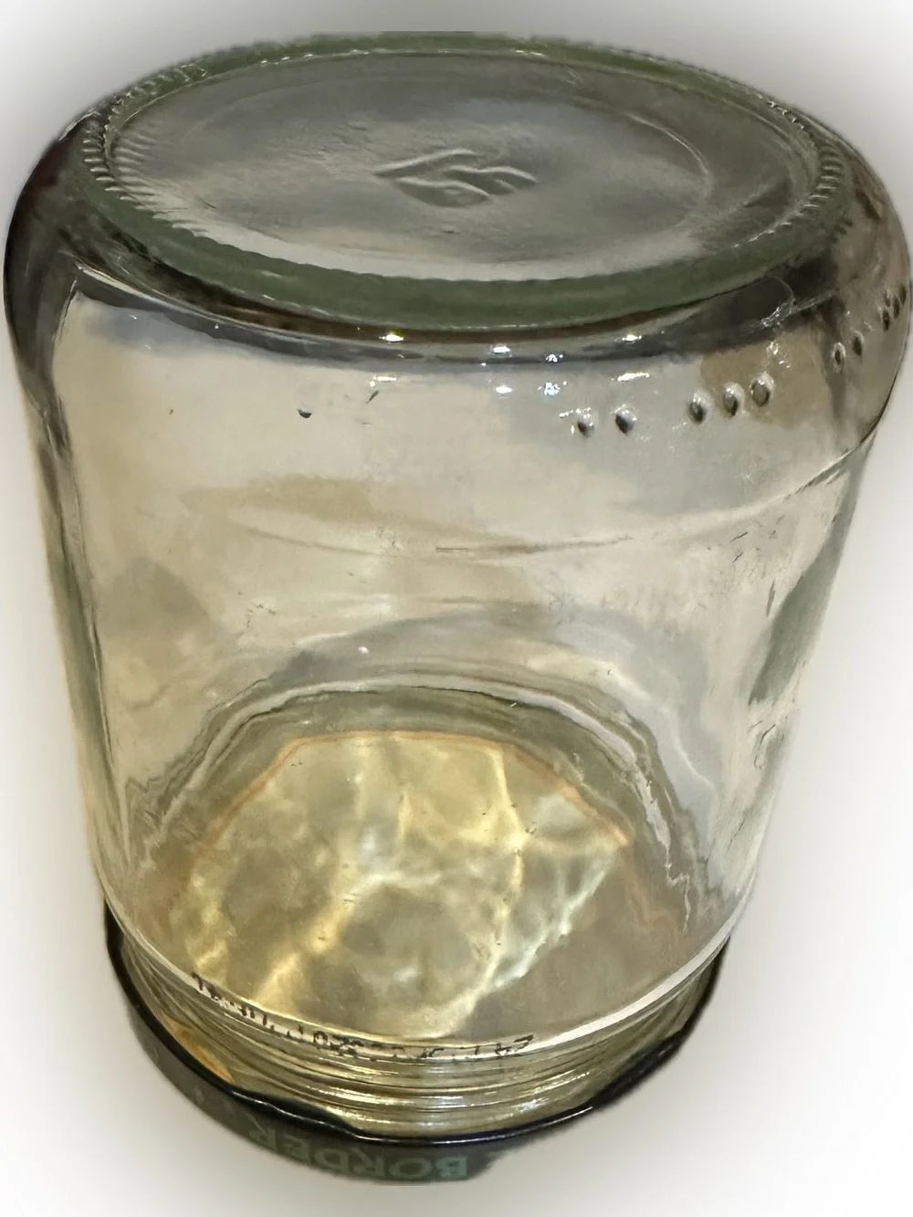 15 OZ WIDE MOUTH GLASS JARS TOSTITOS SALSA ON BORDER LEFTOVER SOUR DOUGH STARTER